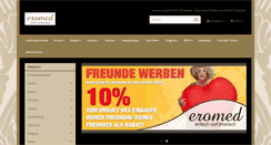 Desktop Screenshot of eromed.de